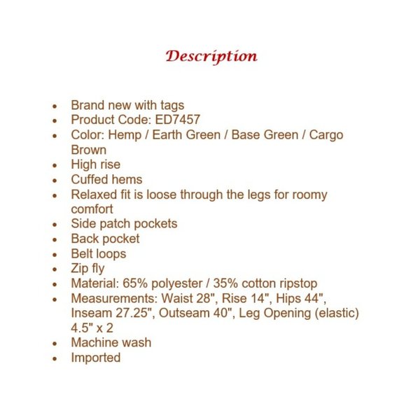 ⛔️SOLD⛔️ ADIDAS Originals Camo Cargo Track Pants S - Picture 16 of 16